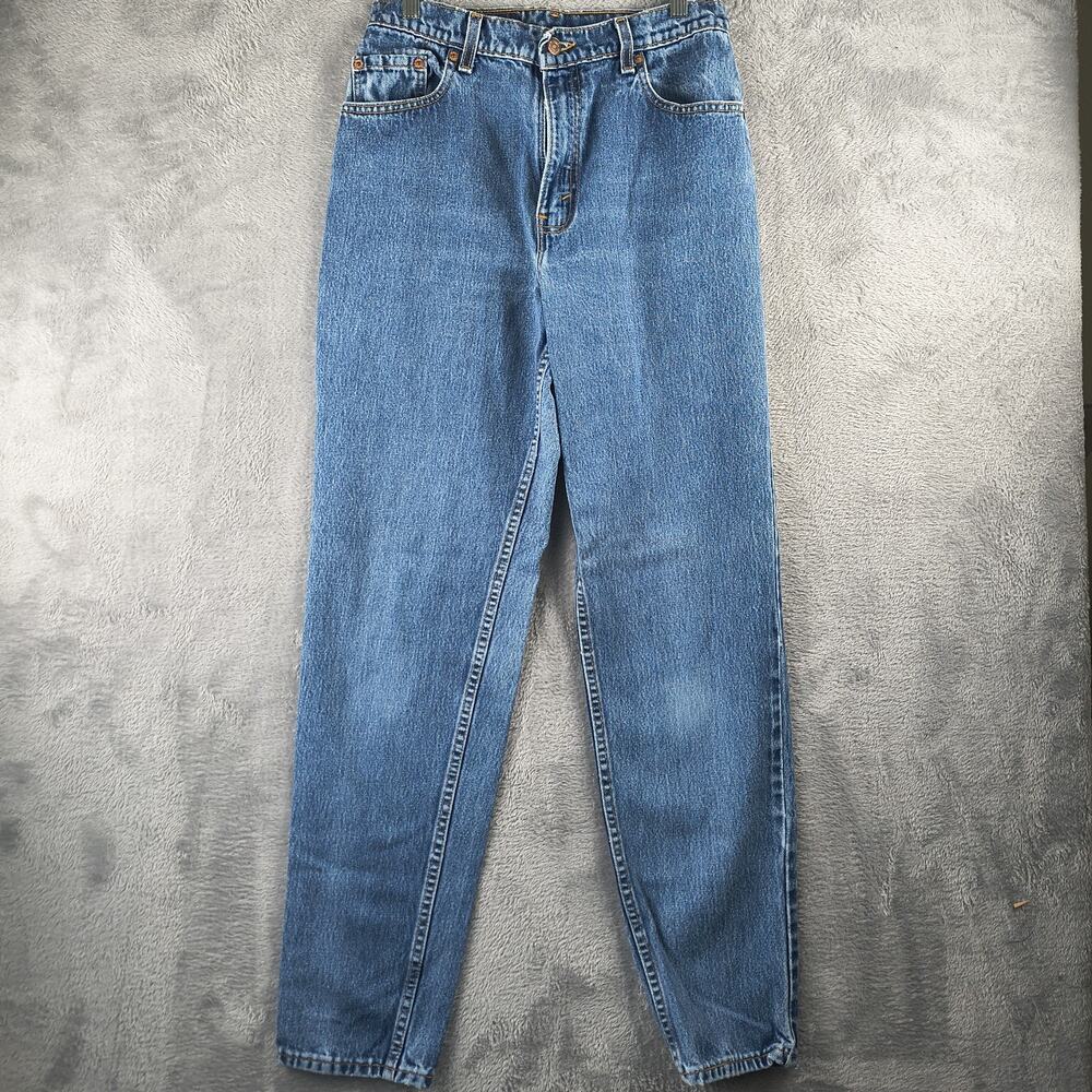 Vintage Levis 550 Jeans Womens 10 L Tapered Leg Blue Denim Retro USA Made
